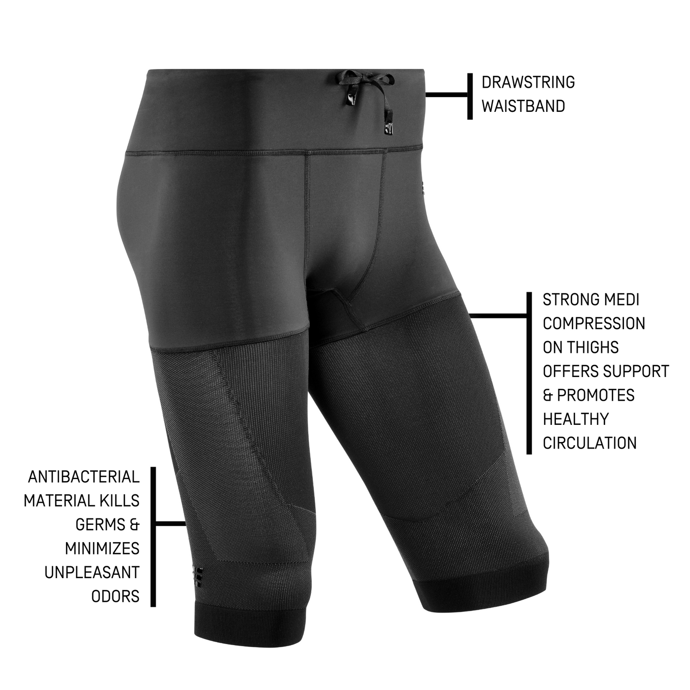 Shorts de Compresión para Correr 4.0 de hombre