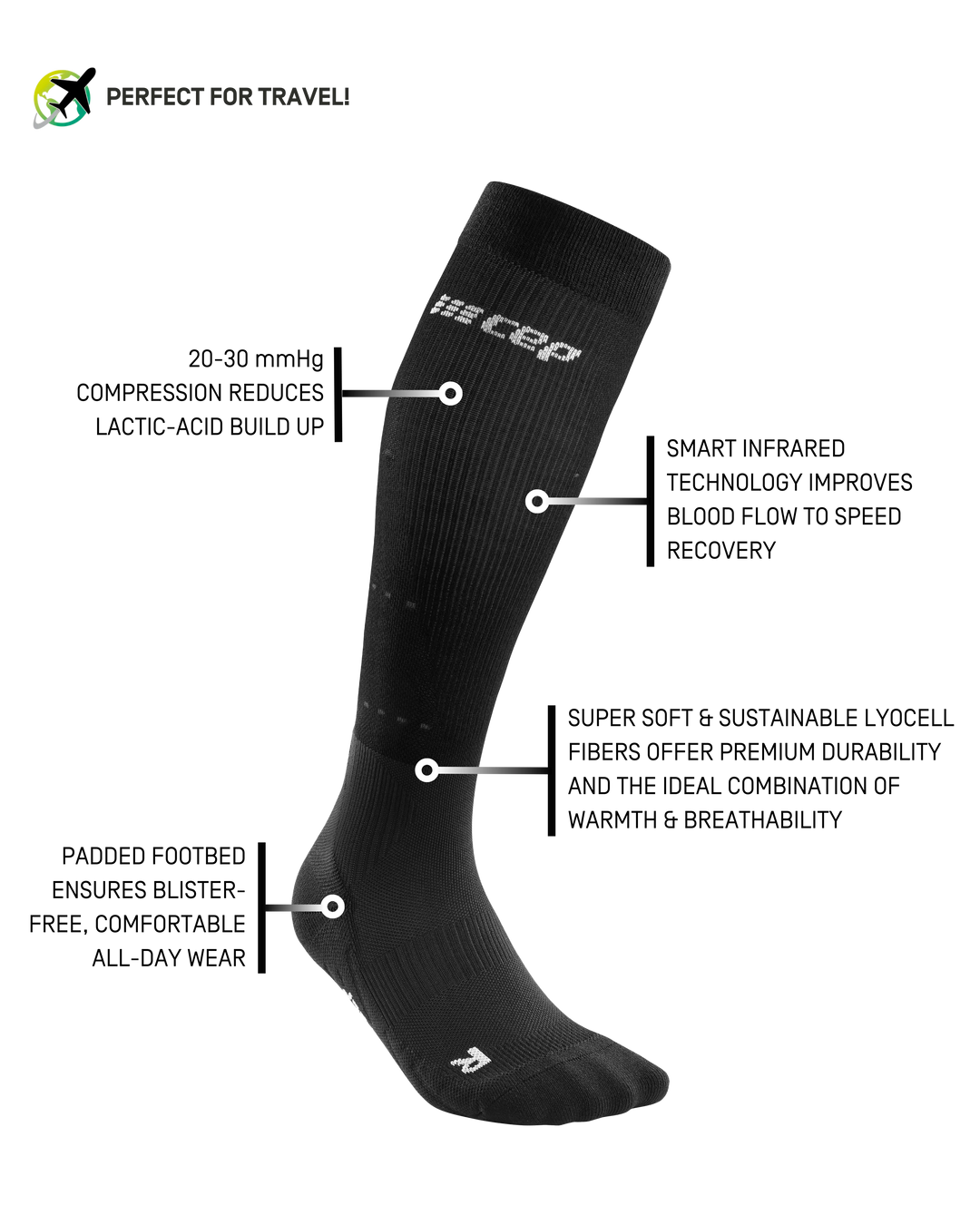 Calcetines Infrared Recovery, Women