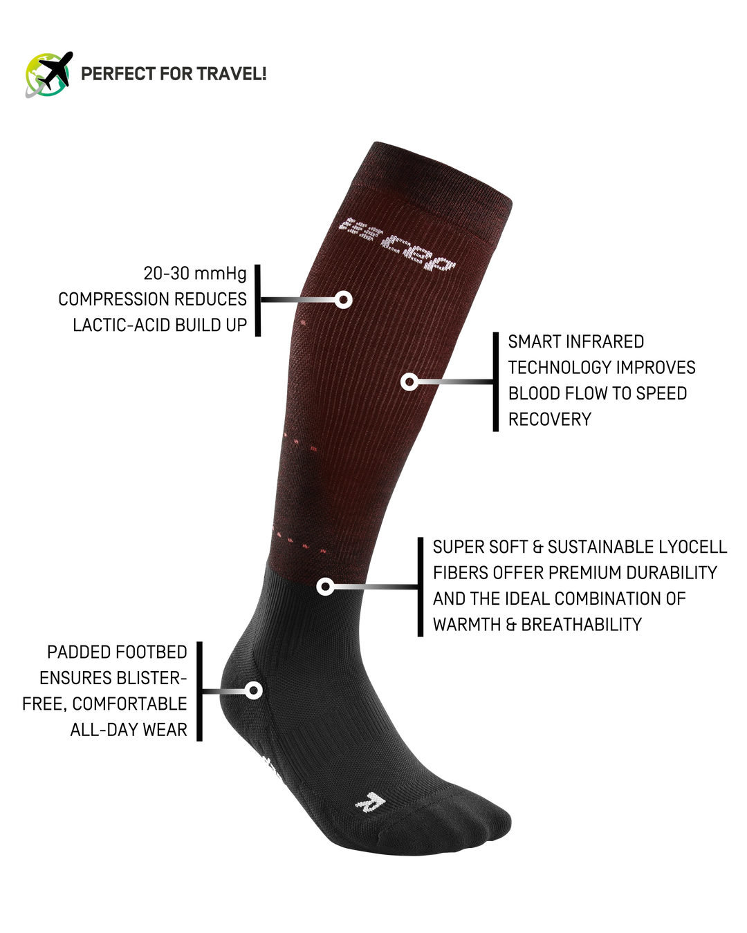 Calcetines Infrared Recovery, Women