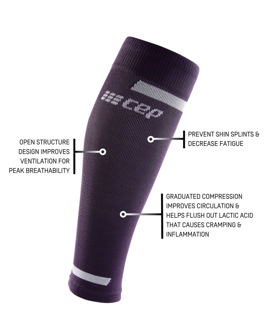 Pantorrilleras The Run  4.0 hombre