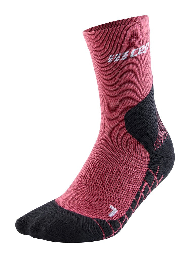 Hiking Light Merino Compression Socks - Mid Cut  Women