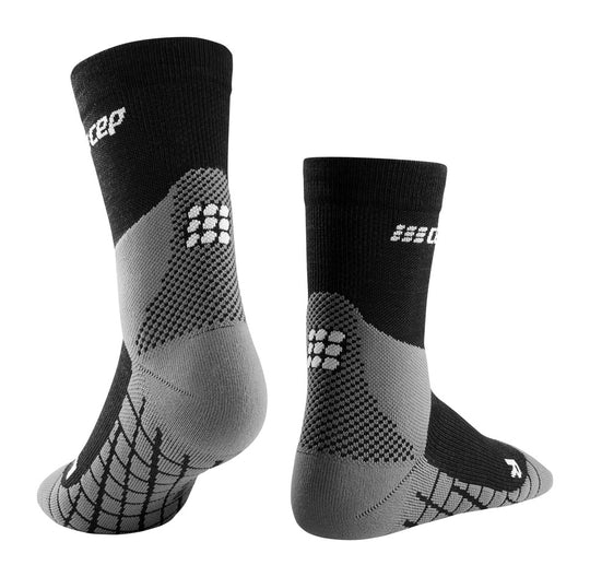 Hiking Light Merino Compression Socks - Mid cut, Men