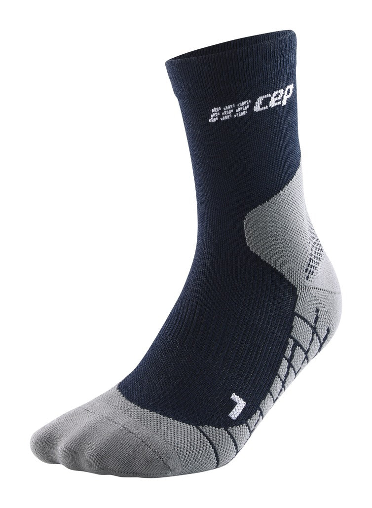 Hiking Light Merino Compression Socks - Mid cut, Men