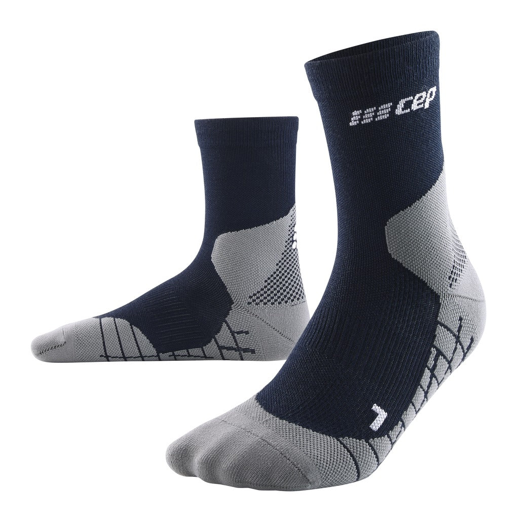 Hiking Light Merino Compression Socks - Mid cut, Men