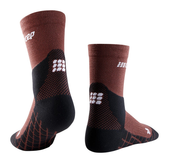 Hiking Light Merino Compression Socks - Mid cut, Men