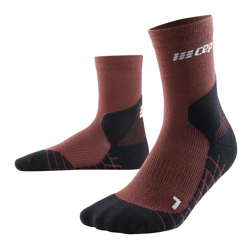 Hiking Light Merino Compression Socks - Mid cut, Men