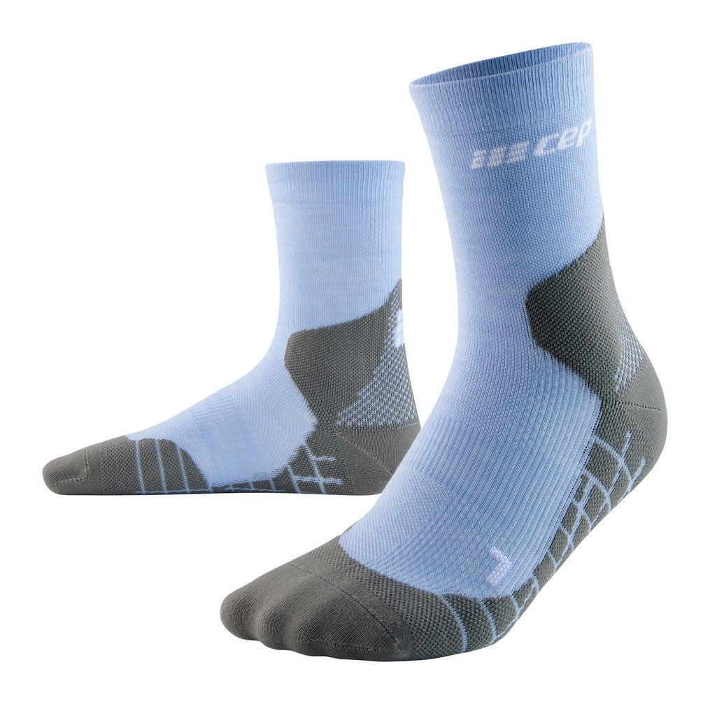 Hiking Light Merino Compression Socks - Mid cut, Men
