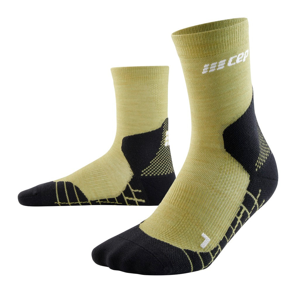 Hiking Light Merino Compression Socks - Mid cut, Men
