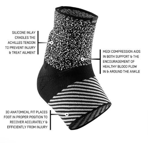 Tobillera Aquiles con Máximo Soporte