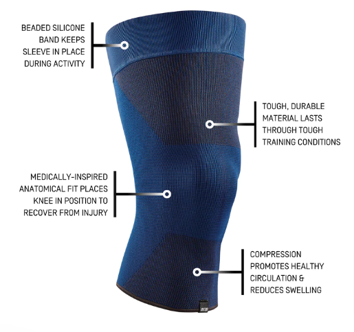 Rodillera con soporte medio