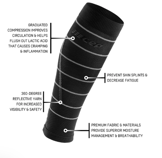 Pantorrilleras CEP reflective mujer