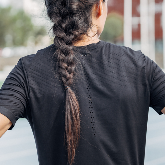 Playera de manga corta ultraligera para mujer
