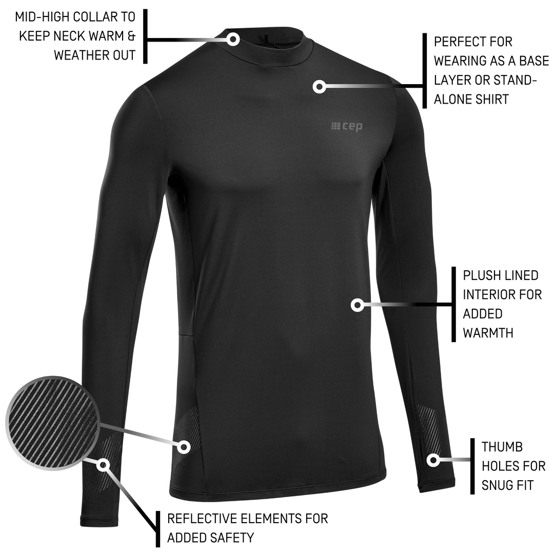 Cold Weather Long Sleeve Shirt, Hombre