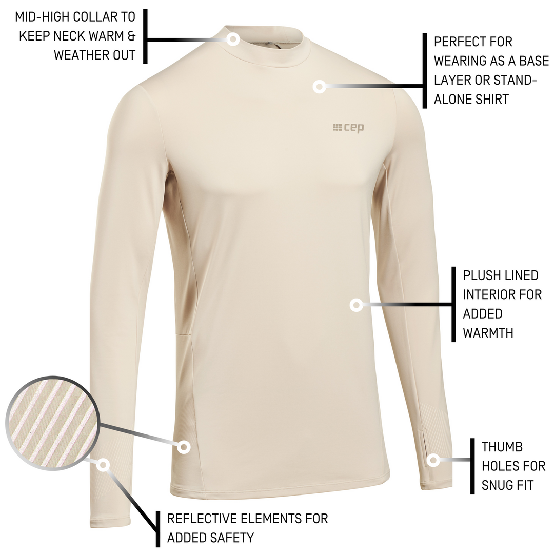 Cold Weather Long Sleeve Shirt, Hombre