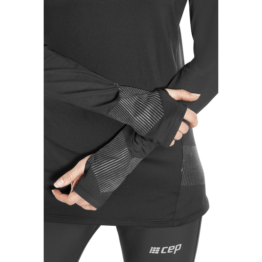Cold Weather Long Sleeve Shirt, Mujer