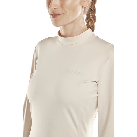 Cold Weather Long Sleeve Shirt, Mujer