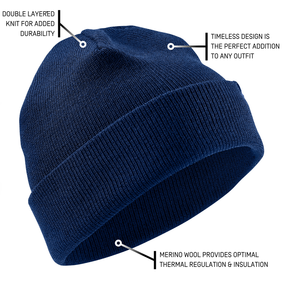 Cold Weather Merino Beanie, Unisex