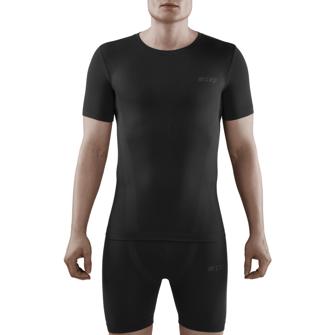 Cold Weather Short Sleeve Base Shirt, Hombre