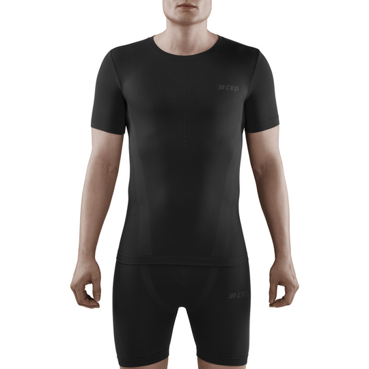 Cold Weather Short Sleeve Base Shirt, Hombre