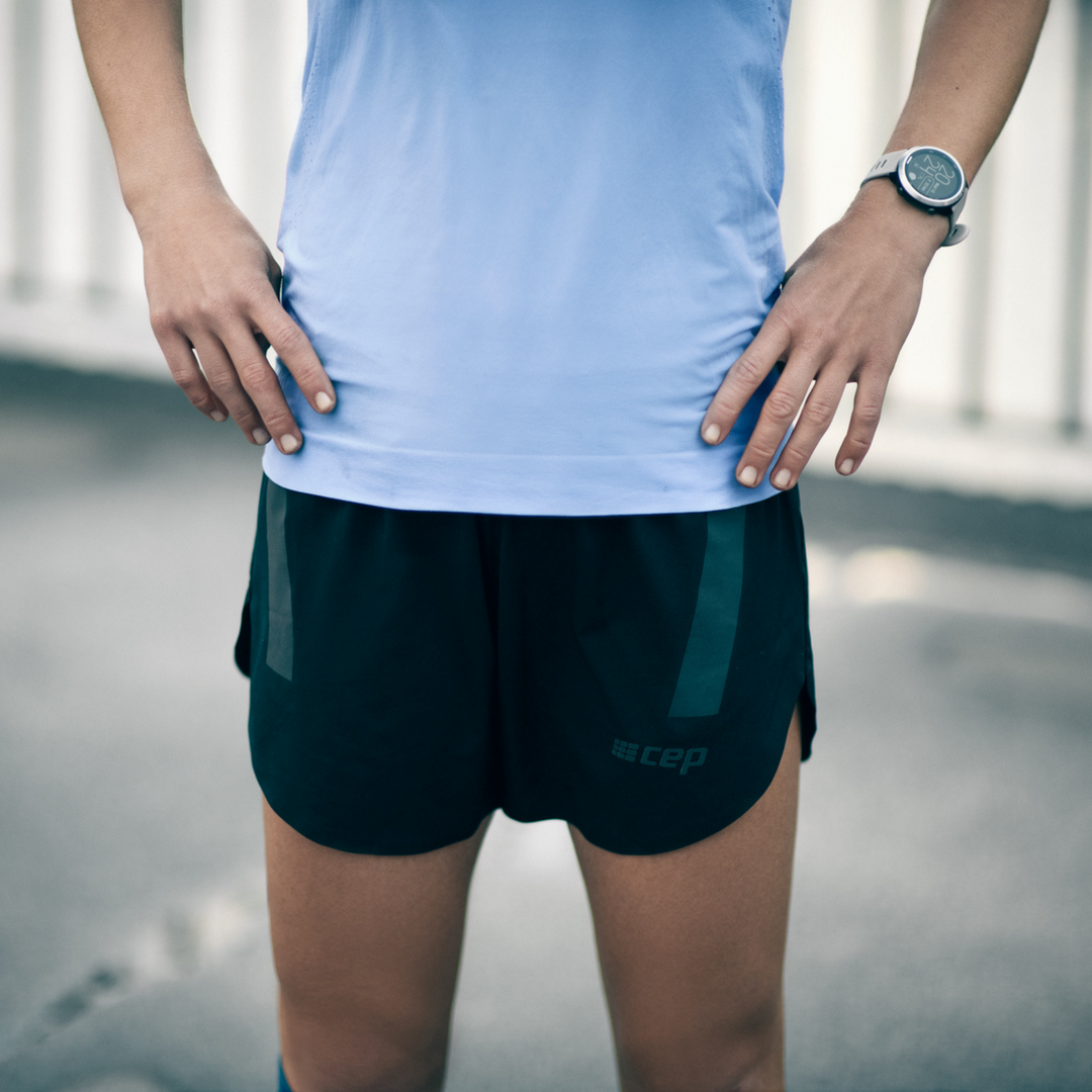 Shorts holgados para correr de mujer