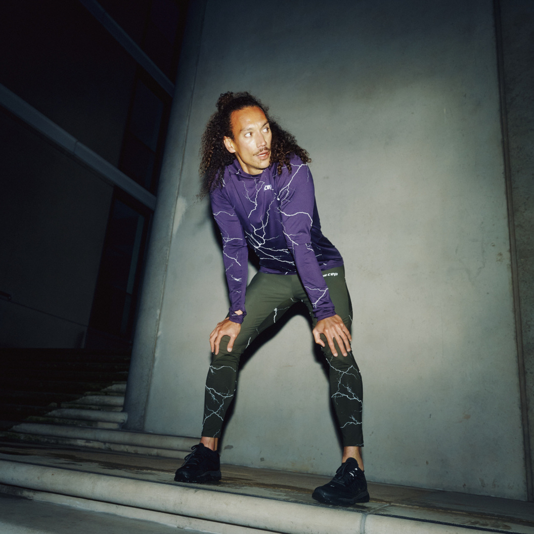 Playera de Manga Larga Reflectante para hombre