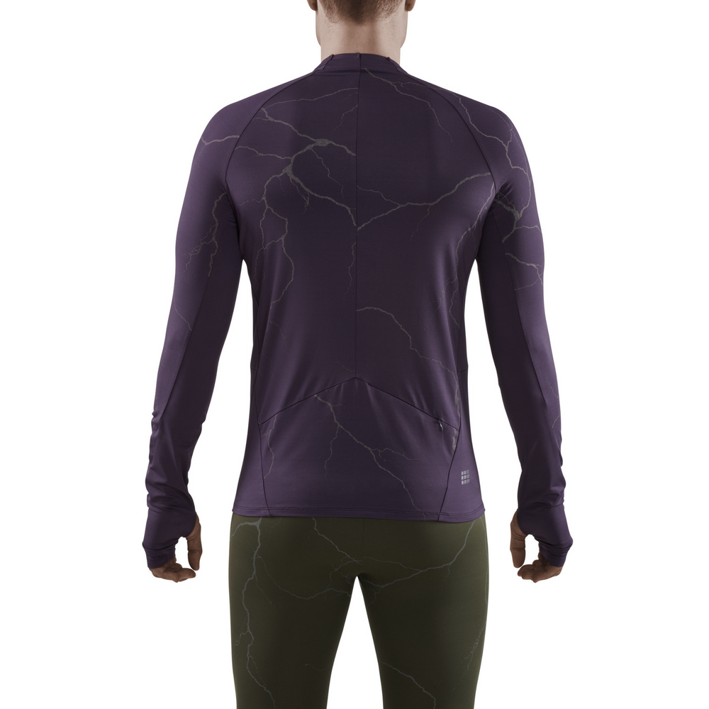 Playera de Manga Larga Reflectante para hombre