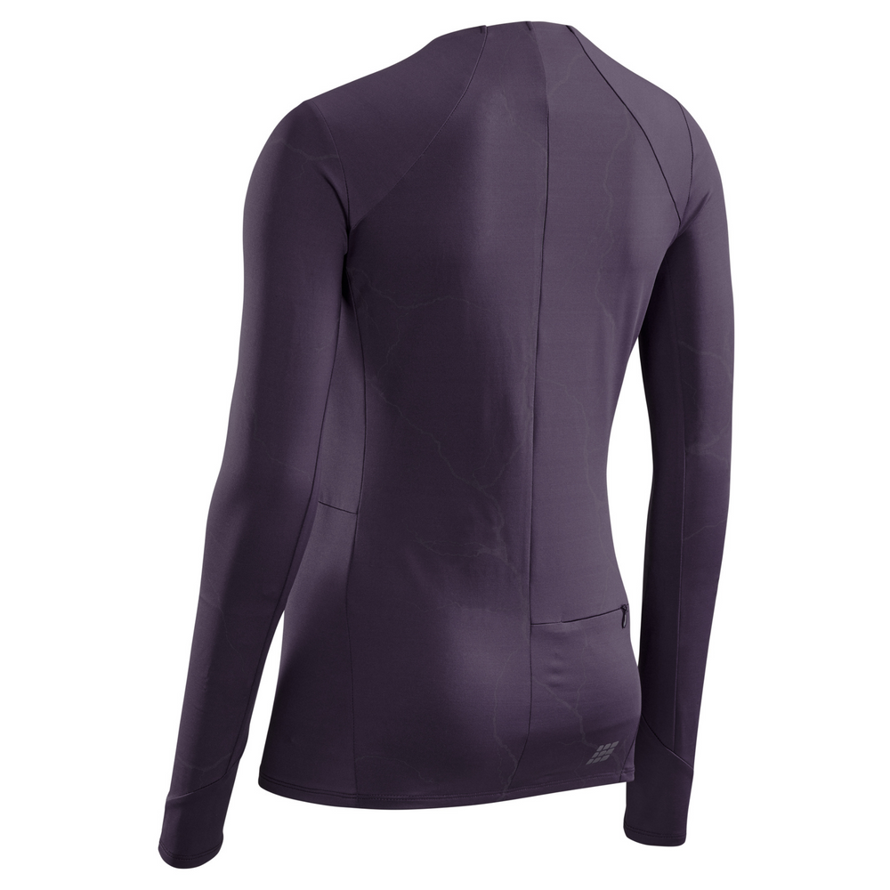 Playera de Manga Larga Reflectante para Mujer