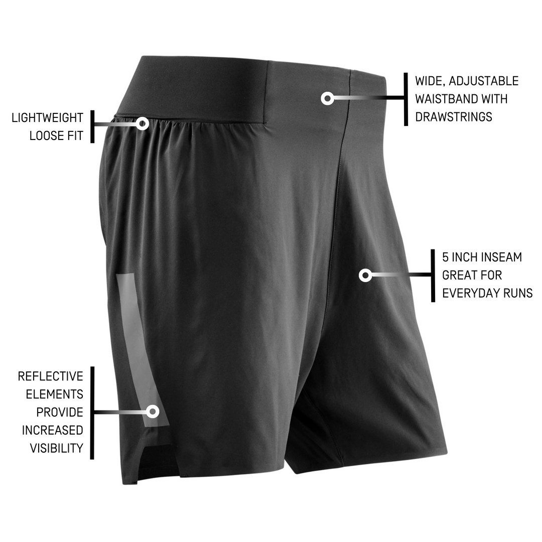 Shorts sueltos para correr de hombre