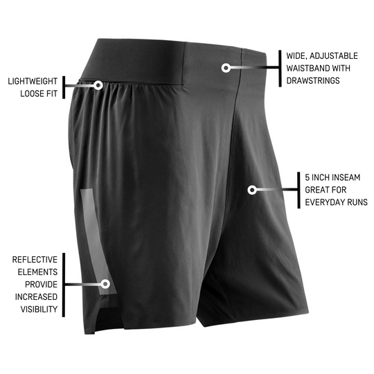 Shorts sueltos para correr de hombre
